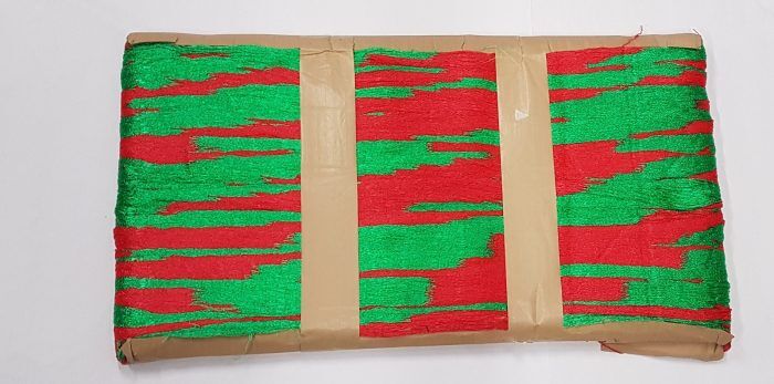 26 Knitted Netting – Colour – Red and Green 26 Knitted Netting – Colour – Red and Green